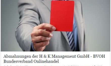 Abmahnungen: Aufruf zur Unterstuetzung gegen H & K Management