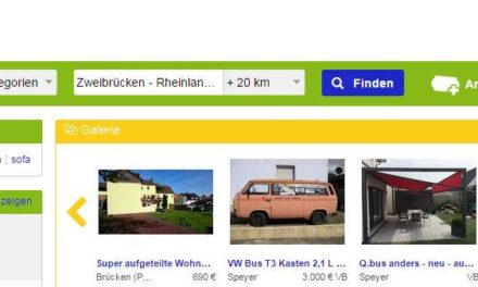 eBay Kleinanzeigen: Fast vergessen. eBay 1.0?