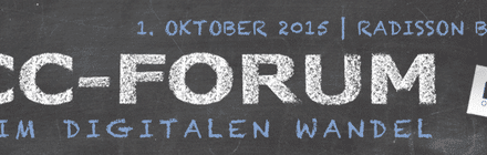 RECAP 28. #ECCForum am 01.10.2015 in Köln