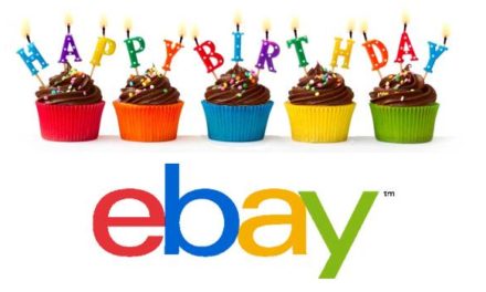 eBay wird heute 20 Jahre alt. Danke.