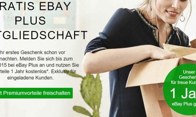 eBay PLUS Mitgliedschaft gratis – jetzt für 12 Monate [UPDATE]