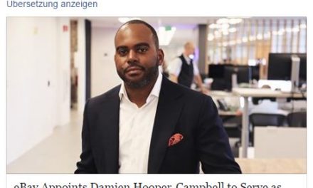 eBay CEO Devin Wenig stellt ersten CDO ein. Das lässt hoffen.