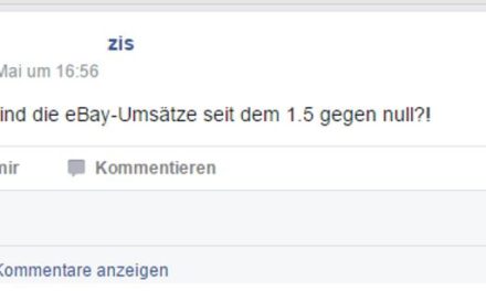 Versandkosten Panne: eBay Händler beklagen seit Wochen massiven Umsatzrückgang