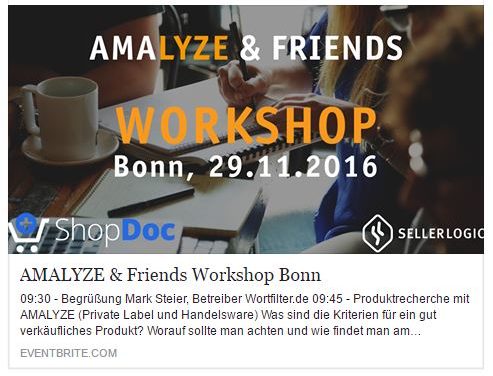 Recap von Florian Berger: Amalyze & Friends Workshop in Bonn