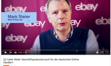 Kleine und mittelständische Händler kommen in der Cyber Week bei eBay.de groß raus