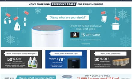 Amazon veranstaltet erste „Voice Shopping Week“ mit Alexa