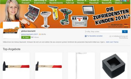 Genau geschaut: Globus Baumarkt startet Click & Collect bei eBay