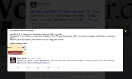 #mademyday Idealo & die Angst vorm großen Schoenberger