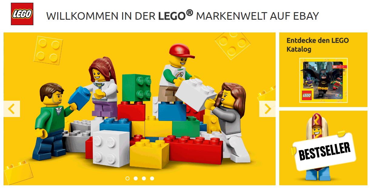 NEWS: LEGO mit eigener eBay Markenwelt