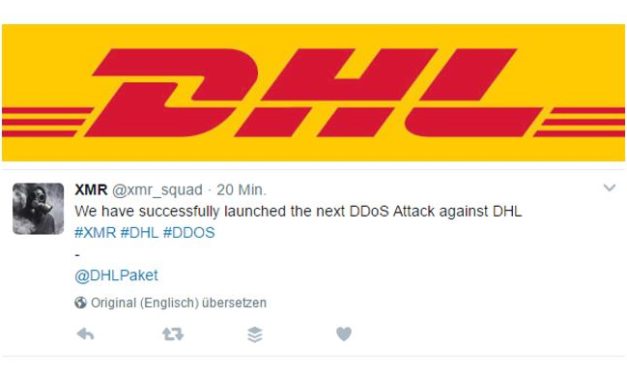 Erneute DDoS Attacke auf DHL: Kunden melden bereits Ausfälle