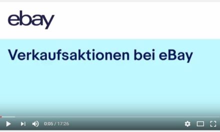 eBay Video: Verkaufsaktionen bei eBay