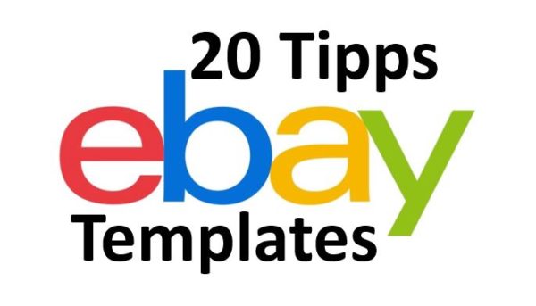 20 Tipps: Wie finde ich krasse eBay-Template? [Update]