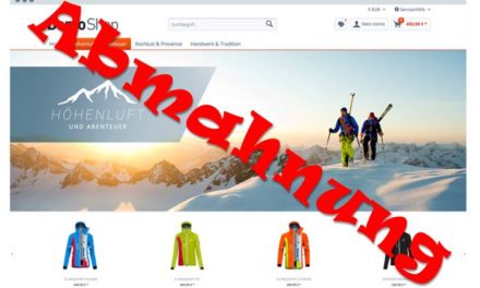 [UPDATE] Shopware: Abmahnung wegen eines Bildes im ‚Demoshop‘