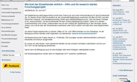 Wie tickt der Einzelhandel wirklich – IHKn und ibi research starten Forschungsprojekt
