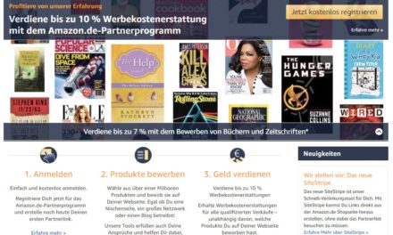 Ab 1. Oktober ändert Amazon die Teinahmebedingungen am amazonPartnerNet