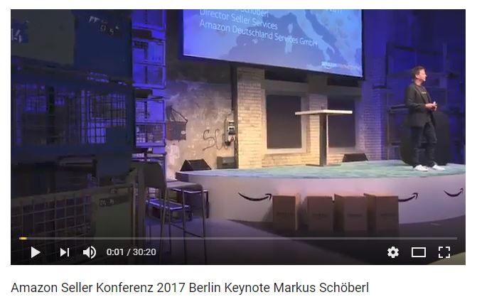 Amazon Seller Konferenz 2017 Berlin Keynote Markus Schöberl