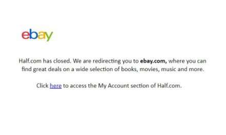 eBay schließt den Marktplatz half.com