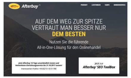 [WERBUNG] Afterbuy | All-in-One-Lösung für den Onlinehandel