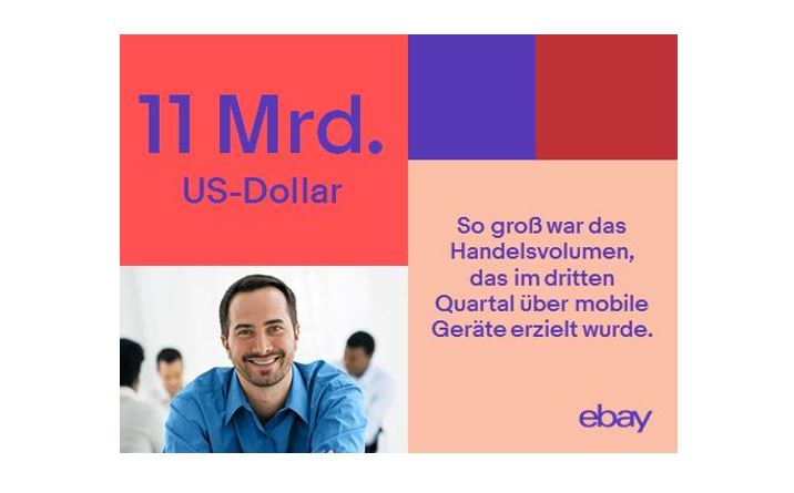Zahl des Tages: ebay – 11 Mrd. US$ mobiles Handelsvolumen (GMV) in Q3/17