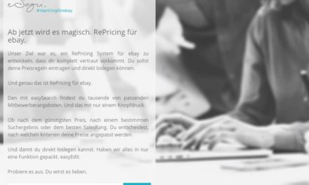 esagu.de veröffentlicht eine Preisoptimierungs-Software für eBay