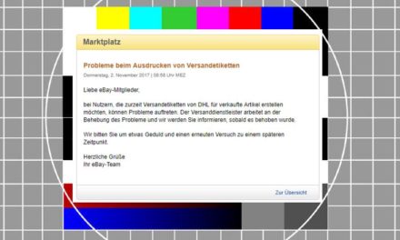 DHL meldet den ganzen Vormittag Störungen