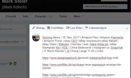 Morning News | 10. Nov. 2017 | Amazon Flex | Amazon Payments…
