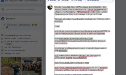 Morning News | 25. Nov. 2017 | Amazon Demonstration | Die Story im Ersten