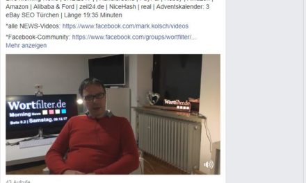 Live Morning News | 9.12.2017 | Händlerbund | PayPal | Rebuy | Amazon