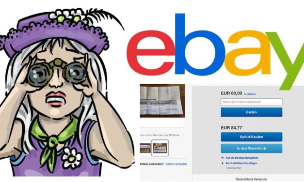 eBay: Beobachter werden nicht mehr dargestellt