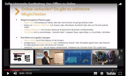 Amazon #UdZ2 Training: Von Offline zu Online