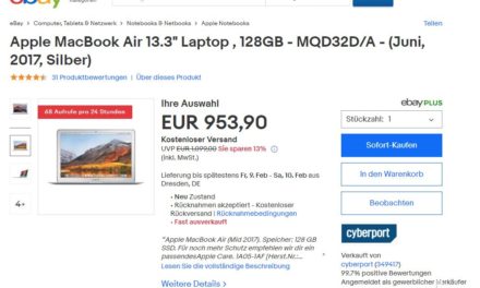 eBays neue Produktdetailseite einmal unter die Lupe genommen