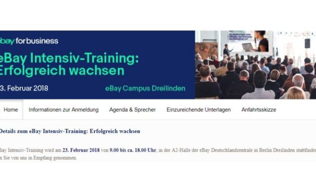 ebay for business: eBay Intensiv-Training: Erfolgreich wachsen
