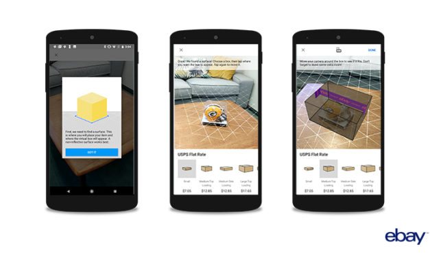 eBay erweitert App um AR Feature in den USA