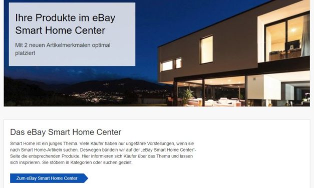 How to: So listet ihr in der eBay Smart Home Center