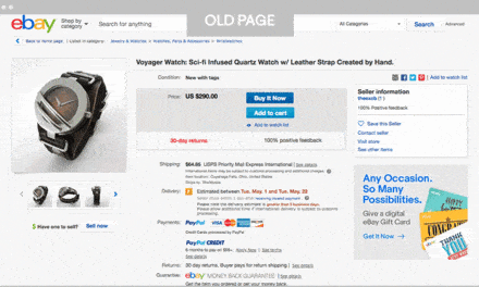 eBay stellt ‚hinten rum‘ seine neue Artikeldetailseite vor