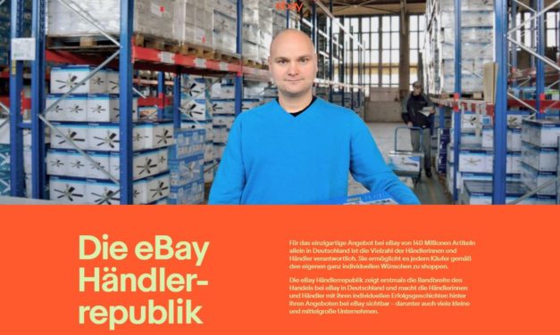 Website-Launch: eBay Händlerrepublik gibt Online-Handel in Deutschland ein Gesicht