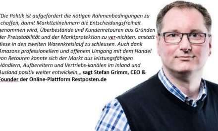 Forderung an die Politik: Schafft Rahmenbedingungen für den Umgang mit Retouren