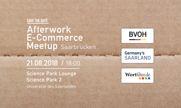 21. August: Afterwork E-Commerce Meetup in Saarbrücken