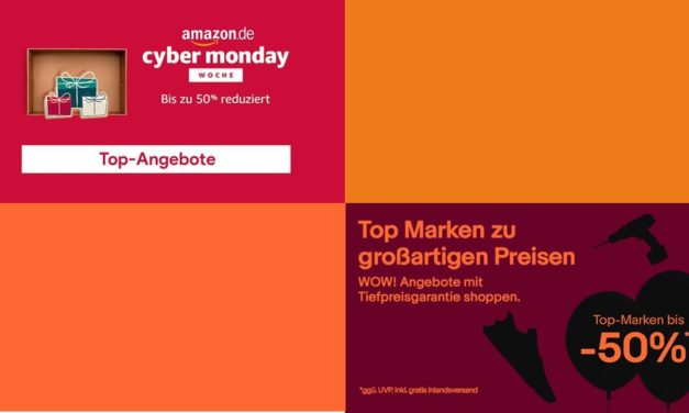 Cyber Week: Nur Verarsche bei Amazon und eBay [Werbung]