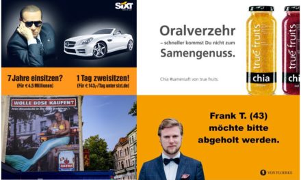 Marketing: Scheiss was auf Political Correctness