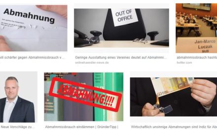 Update: Gesetzentwurf gegen Abmahnmissbrauch