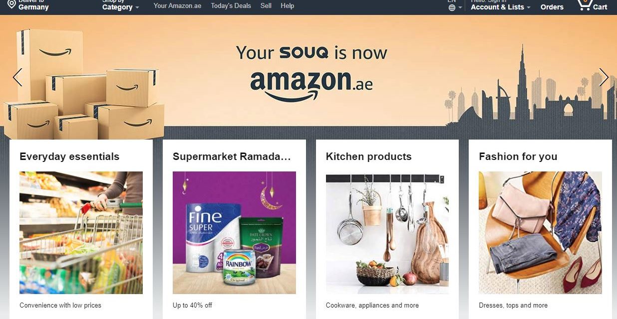 Amazon eröffnet eigenen Marktplatz in den VAE