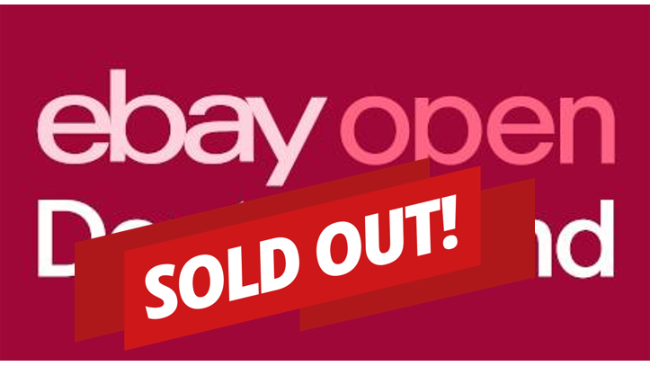 eBay Open 2019 ausverkauft. Wer zu spät kommt…