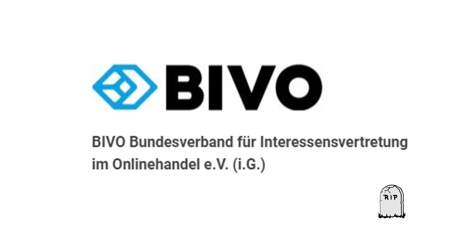 Der BIVO Bundesverband für Interessensvertretung im Onlinehandel e. V. (i. G.) ist gefloppt