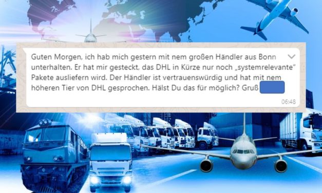 Krise: Was wäre, wenn … mit DHL, Hermes & Co.