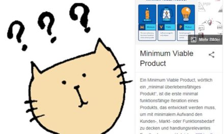 MVP was? Eine gute strategische Maßnahme mit operativer Geschwindigkeit!