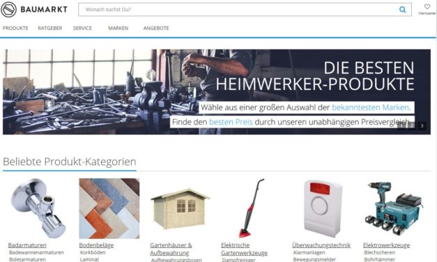 Domain baumarkt.de steht zum Verkauf