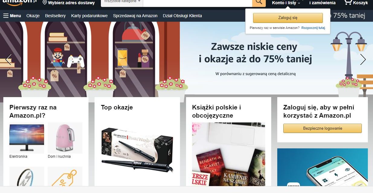 Amazon Polen ist nun gestartet