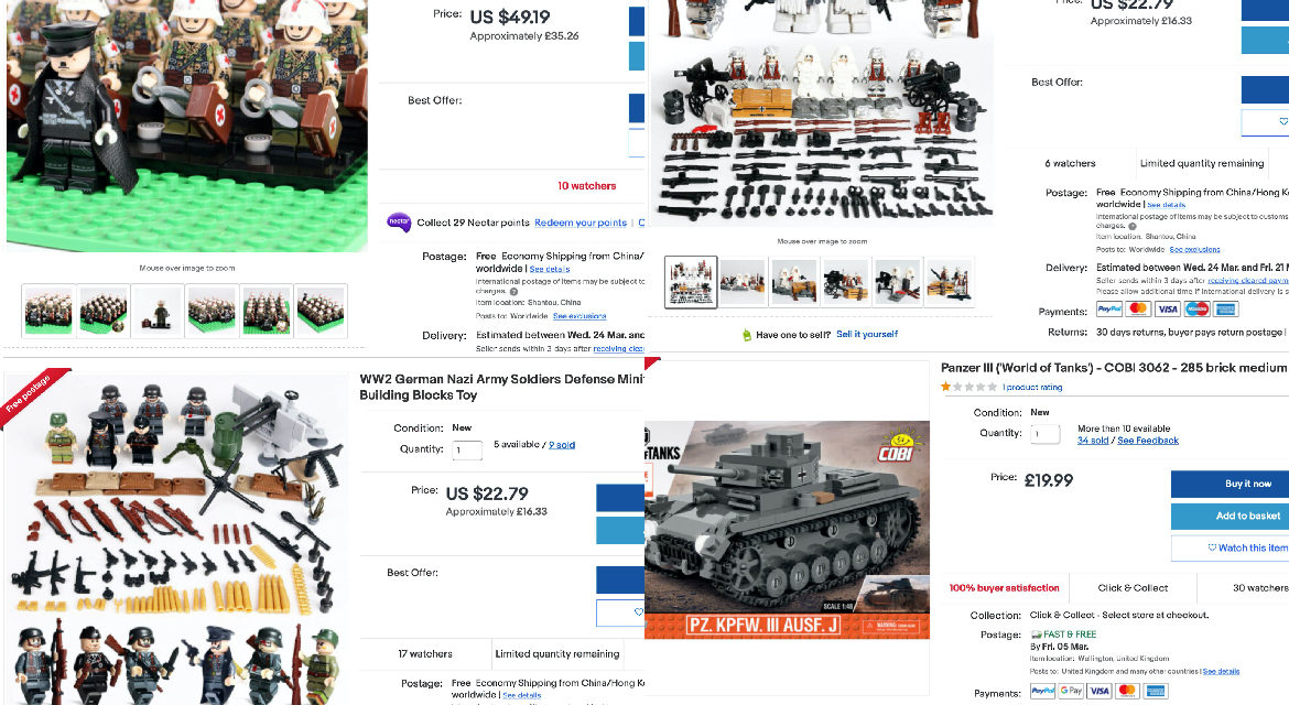 eBay entfernt Nazi-Kinderspielzeuge von seinem Marktplatz