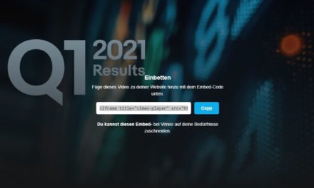 eBay-Zahlen Q1 2021: Lief gut!